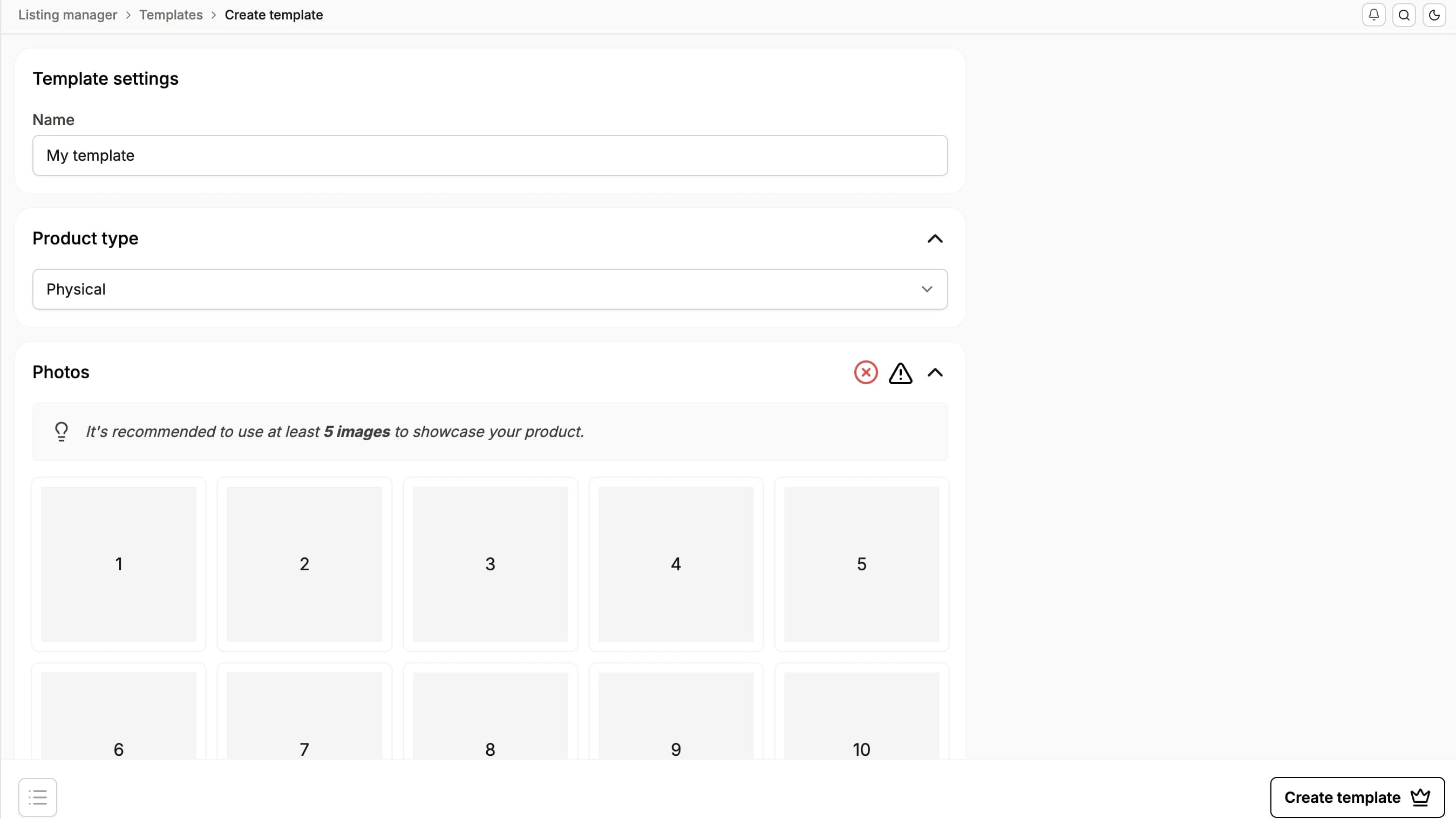 Templates