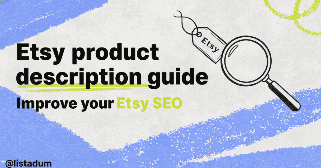 Etsy Product Description guide
