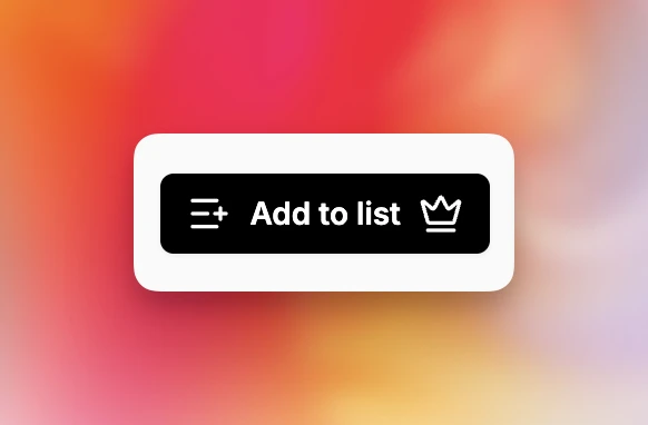Ajouter à une liste