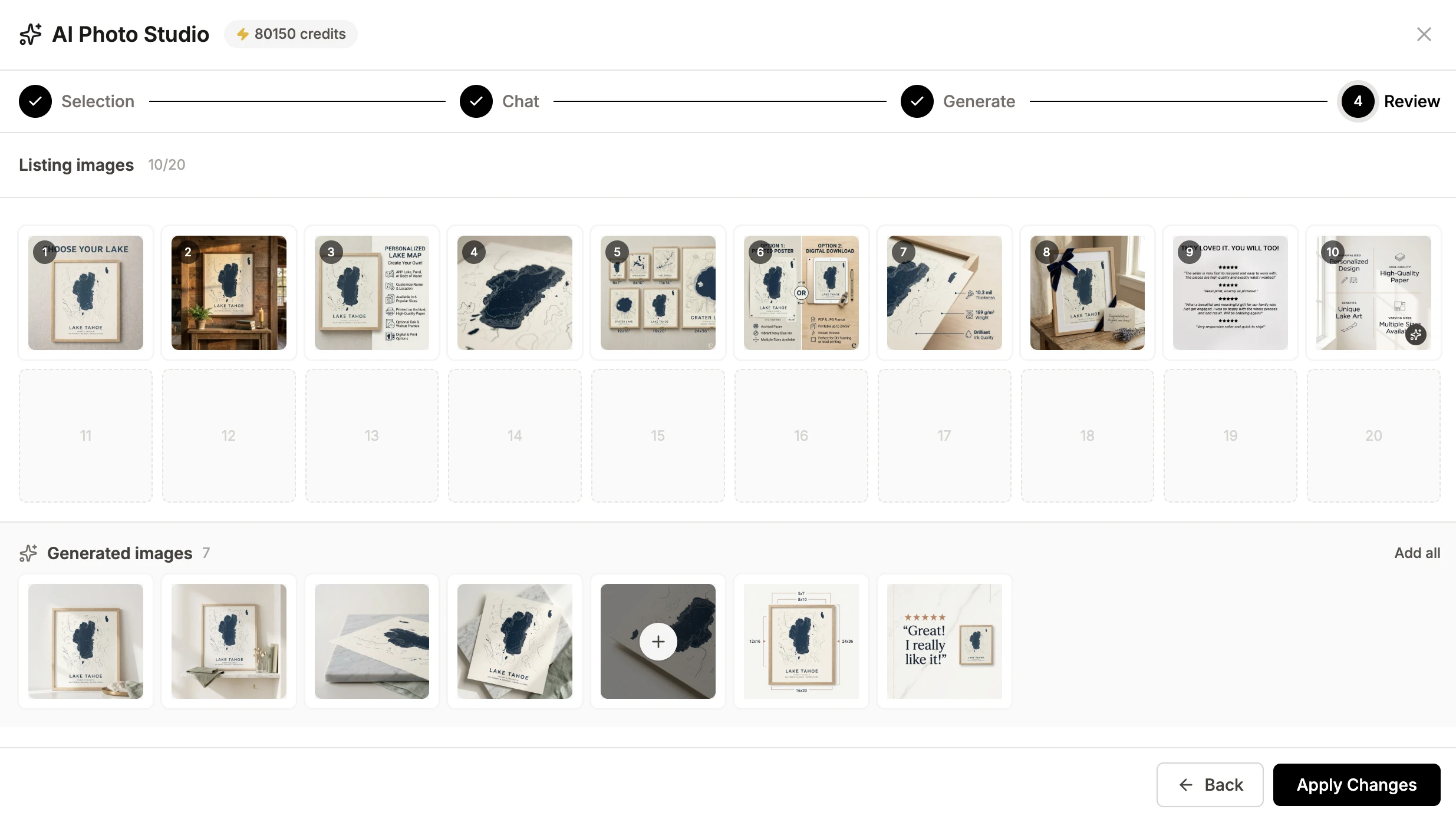 Add images to your listing