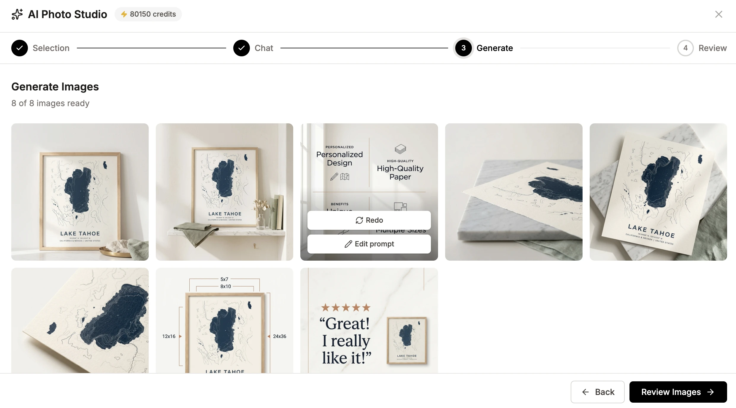 Generate images on demand