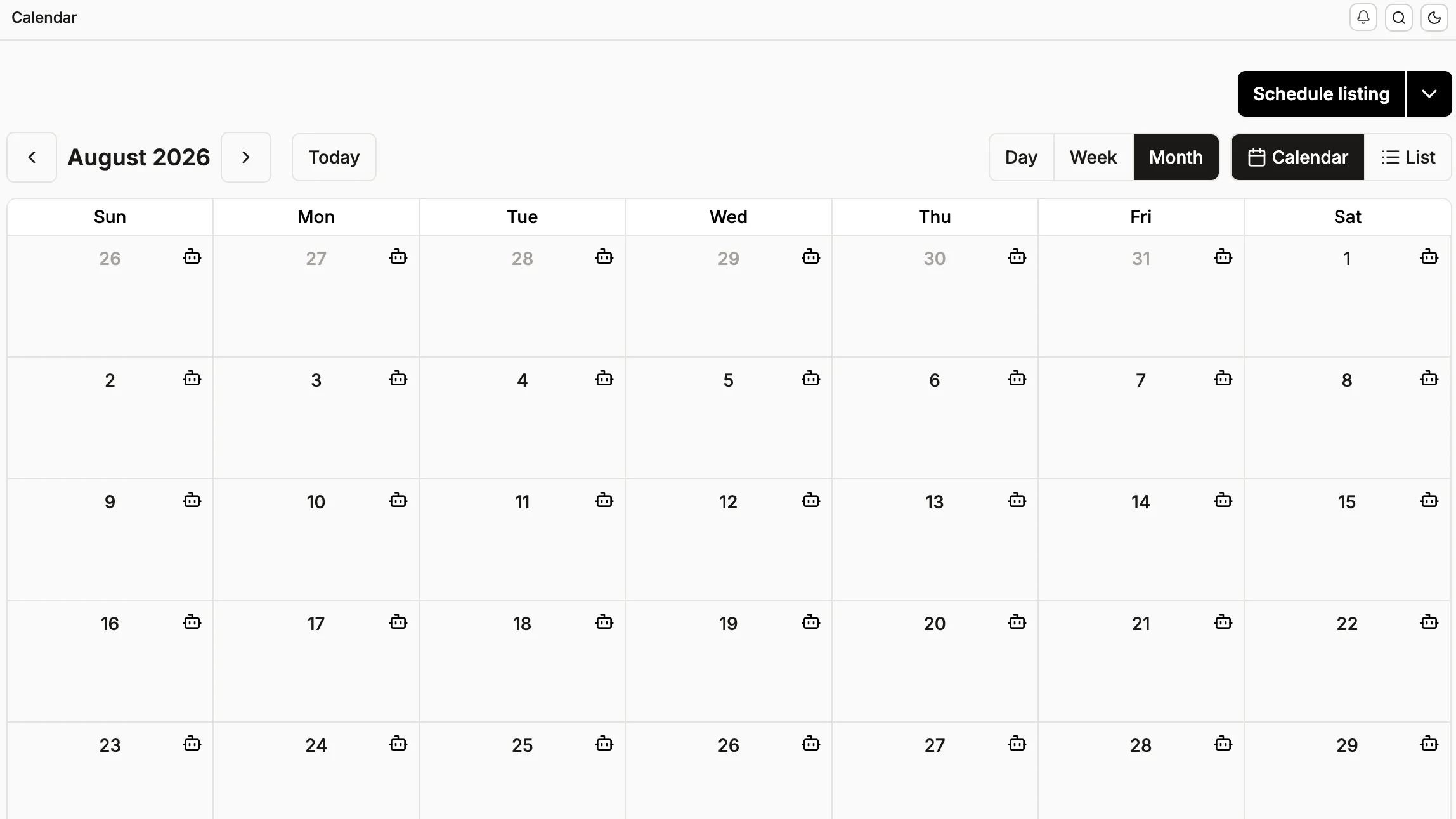 Review Auto-Pins in your calendar