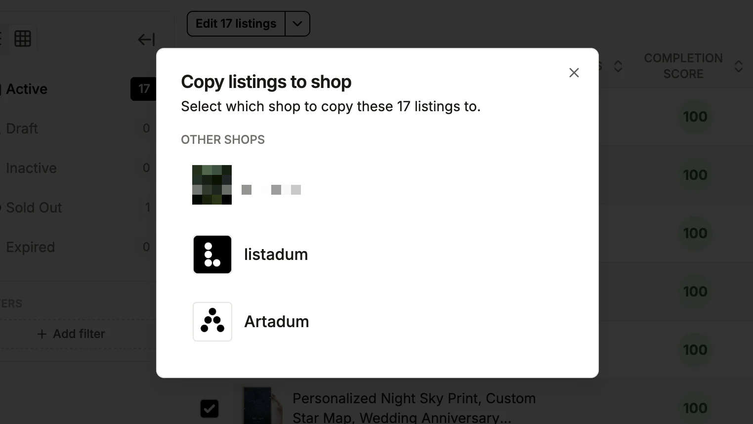 Bulk create and copy